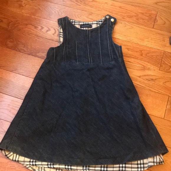 burberry denim dress